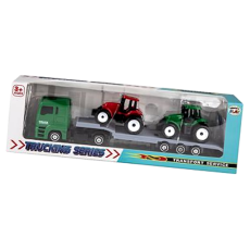 Transporter Truck with 2 x Farm Tractors 31cm